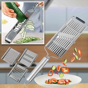 Daudzfunkcionāls dārzeņu griezējs | SLICEIEST (4 Asmeņi BEZMAKSAS)