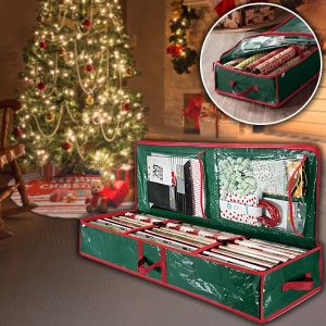 Ziemassvētku rotājumu uzglabāšanas maisiņš | WRAPINGPRO