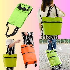 Salokāma iepirkumu soma ar riteņiem | FOLDNCARRY