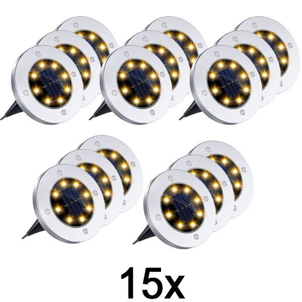 5x Āra saules grīdas gaismas (3 gab.) | LUMIGARD