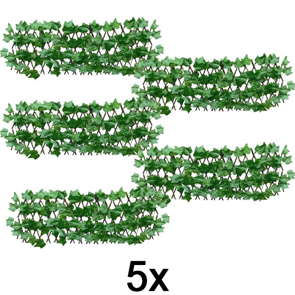 5x Dekoratīvs un praktisks žogs terasei un dārzam | GREENFENCE