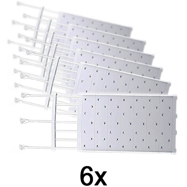 6x Paplašināms plauktu statīvs | SHELFEXPEND