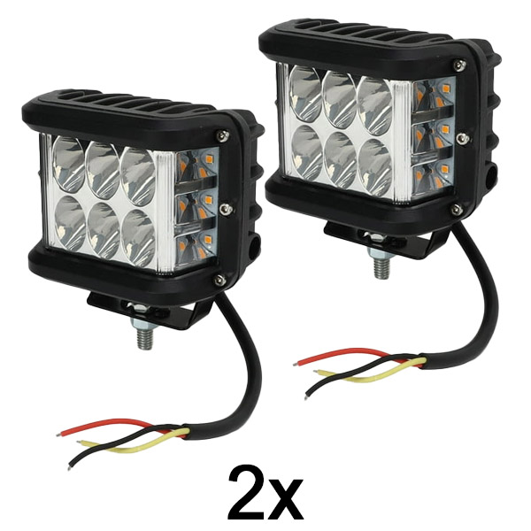 2x Labākās transportlīdzekļu LED drošības gaismas | BOLTLIGHT