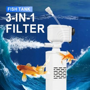 3&nbsp;vienā klusais akvārija ūdens filtrs&nbsp;|&nbsp;FILTPRO